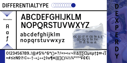 Dexperdy Variable Font Poster 9