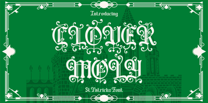 Clover Moly Font Poster 1