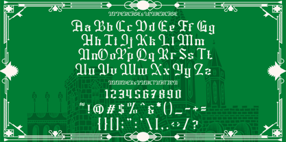 Clover Moly Font Poster 11