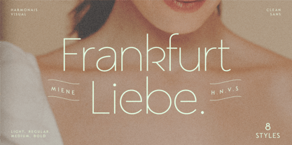 HV Frankfurt Font Poster 1