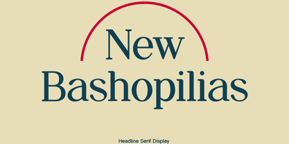 New Bashopilias Font Poster 1