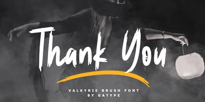 Valkyrie Brush Fuente Póster 7