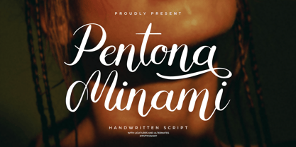 Pentona Minami Font Poster 1