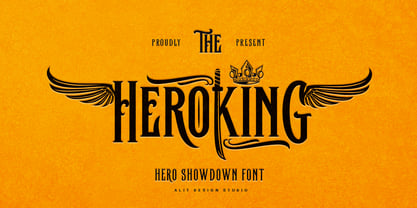 Heroking Font Poster 1