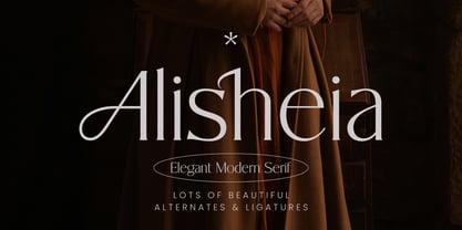 Alisheia Font Poster 1
