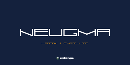 Neugma Font Poster 1