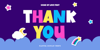 Shine of Love Font Poster 10