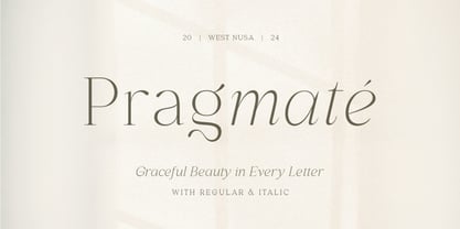 Pragmate Font Poster 1