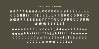 Masheu Font Poster 12