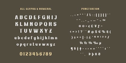 Masheu Font Poster 10