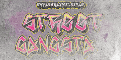 Street Gangsta Font Poster 1