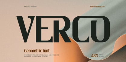 Verco Font Poster 1