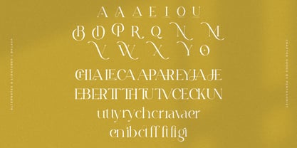 Balava PS Font Duo Font Poster 11