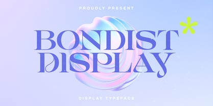 Bondist Font Poster 1