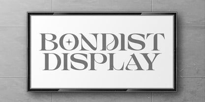 Bondist Font Poster 15