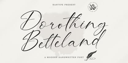 Dorothing Betteland Font Poster 1