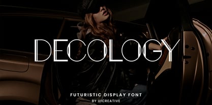 Decology Font Poster 1