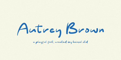 Autrey Brown Font Poster 1