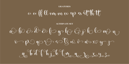 Smithalia Font Poster 7