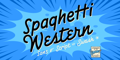 Spaghetti Western Font Poster 1