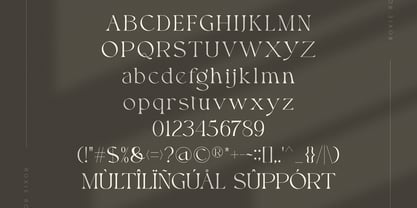 Roxie rossa Font Poster 6