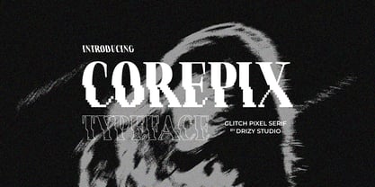 Corepix Font Poster 1