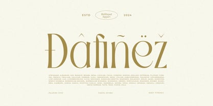 TBJ Palatino Serif Font Poster 10