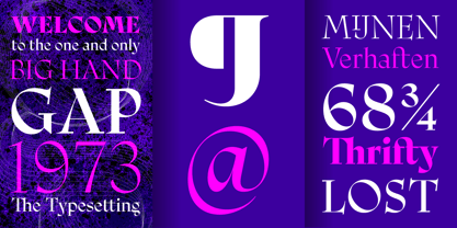 Ciclo Display Font Poster 8