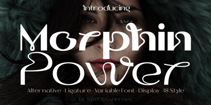 Morphin Power Font Poster 1
