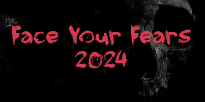 Face Your Fears 2024 Fuente Póster 1