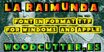 La Raimunda Font Poster 3