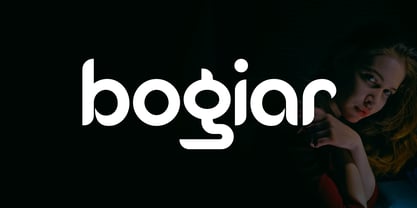 Bogiar Font Poster 1