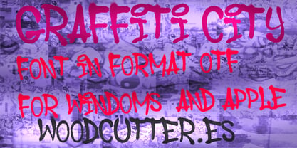 Graffiti City Font Poster 5