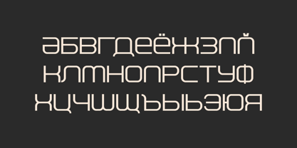 Vmesto Font Poster 7