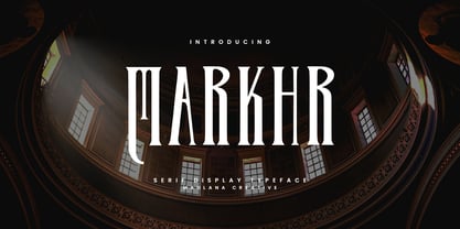 MC Markhr Font Poster 7