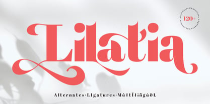 Lilatia Font Poster 1