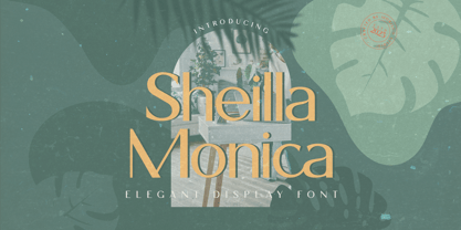 Sheilla Monica Font Poster 1