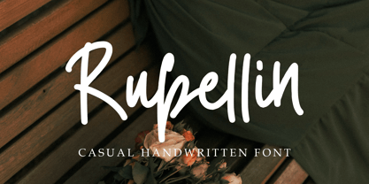 Rubellin Font Poster 1