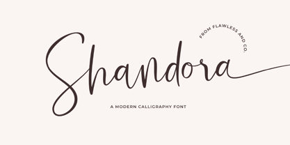 Shandora Font Poster 1