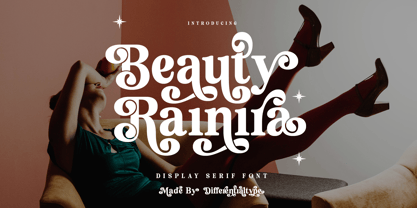 Beauty Rainira Font Poster 1