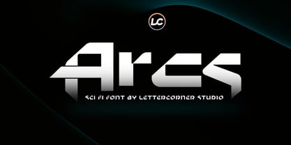 Arcs Font Poster 1