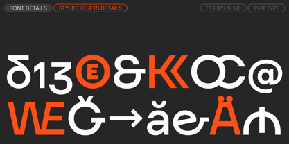 TT Firs Neue Font Poster 15