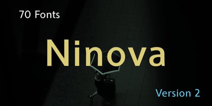 Ninova Font Poster 1