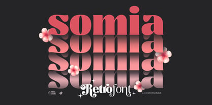 Somia Font Poster 1