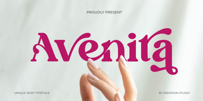 Avenita Font Poster 1