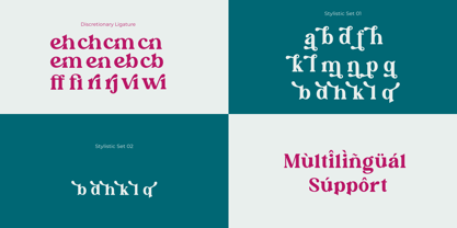 Avenita Font Poster 5