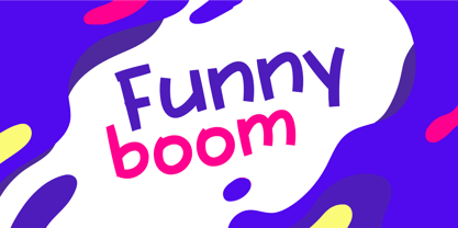 Funny Boom Fuente Póster 1