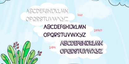 Wind Kids Font Poster 2