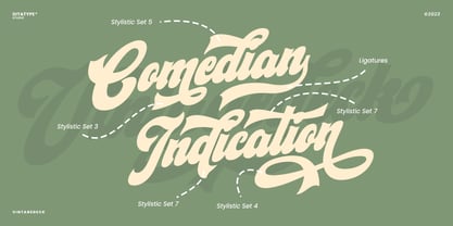 Vintagedeck Font Poster 9