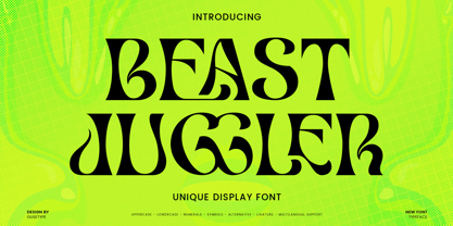 Beast Juggler Font Poster 1
